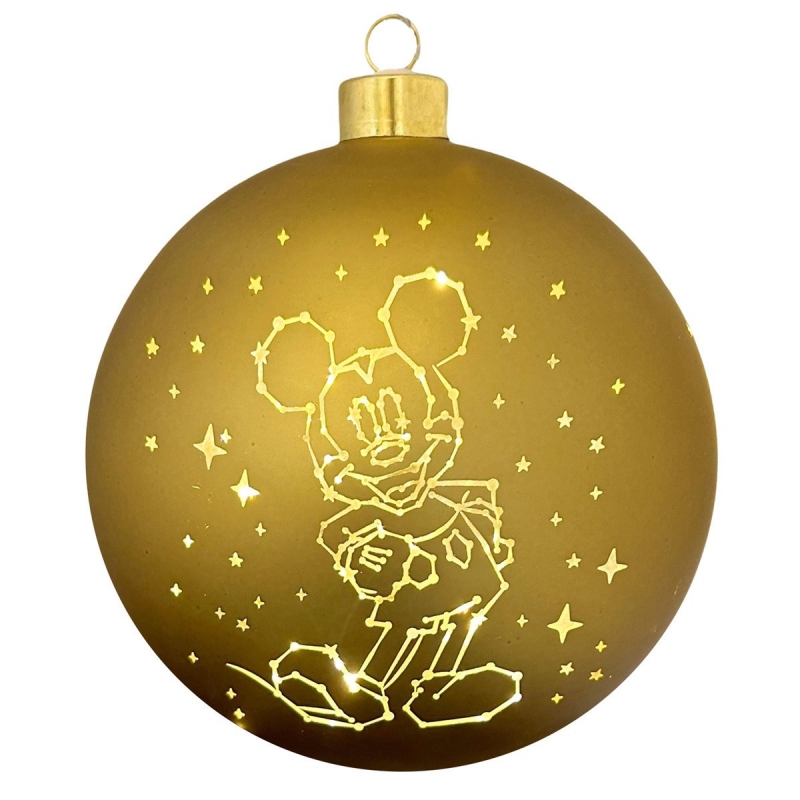 Pallina luminosa con stelle di Topolino grandi DN25169