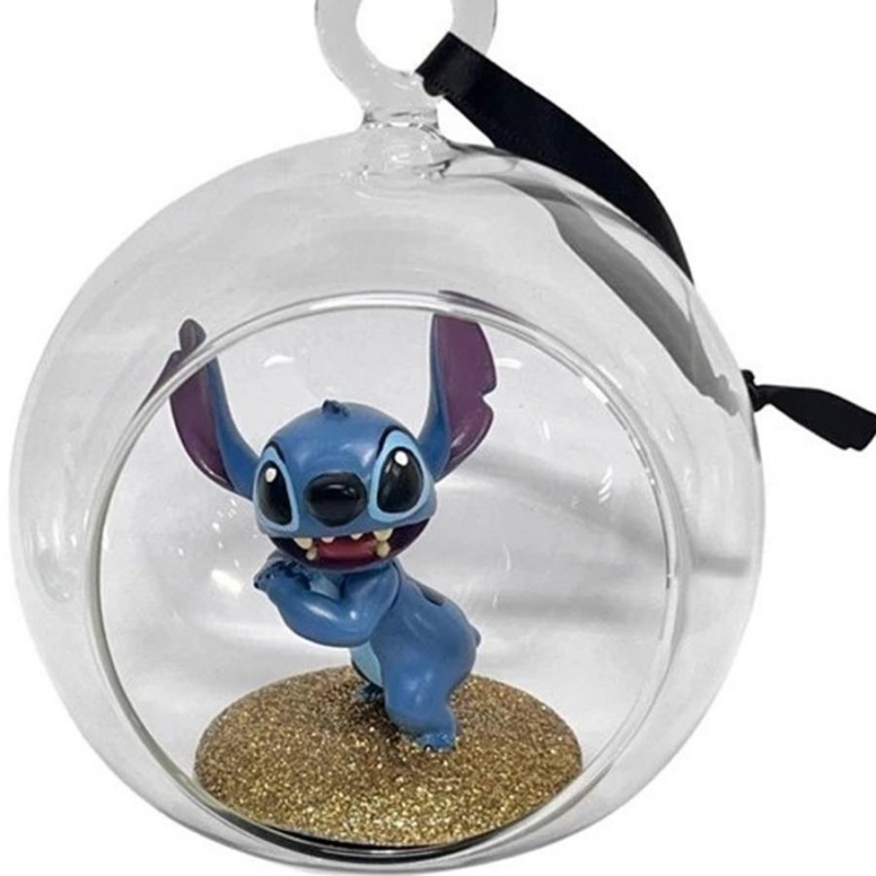 Pallina di vetro aperta figura 3D STITCH DN96535