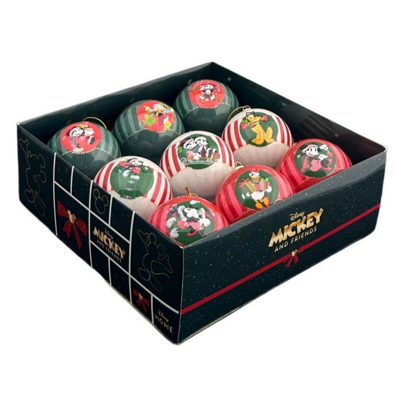 Palline box 9 pcs Mickey & Friends DN25221