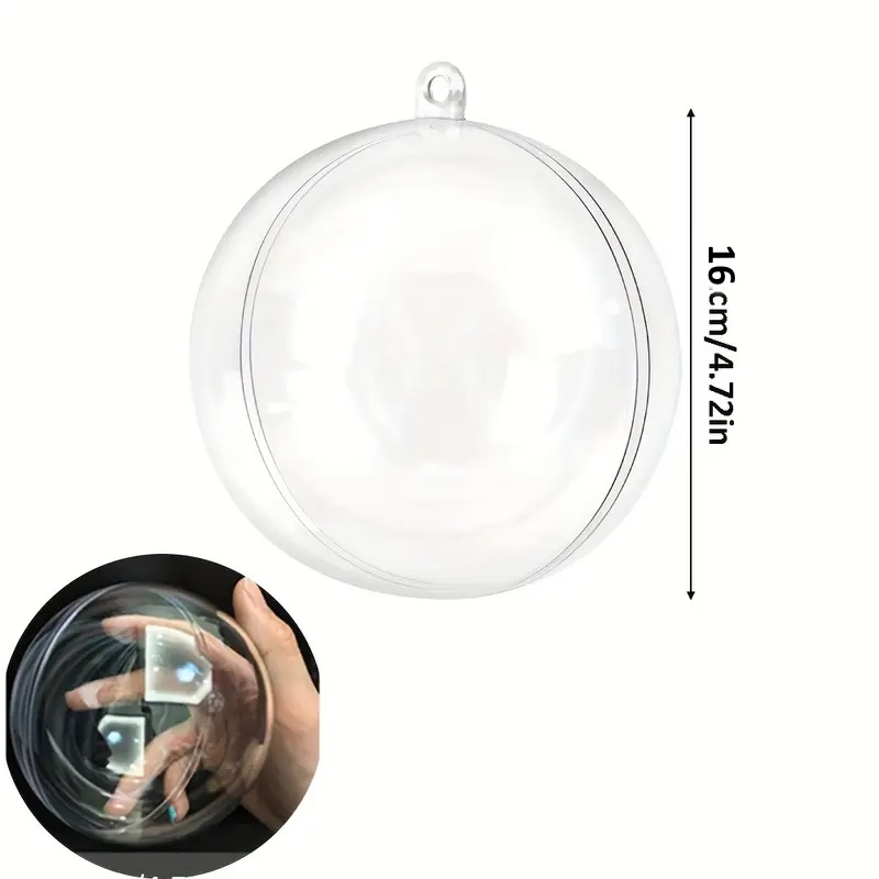 PALLINA TRASPARENTE 16CM 611171