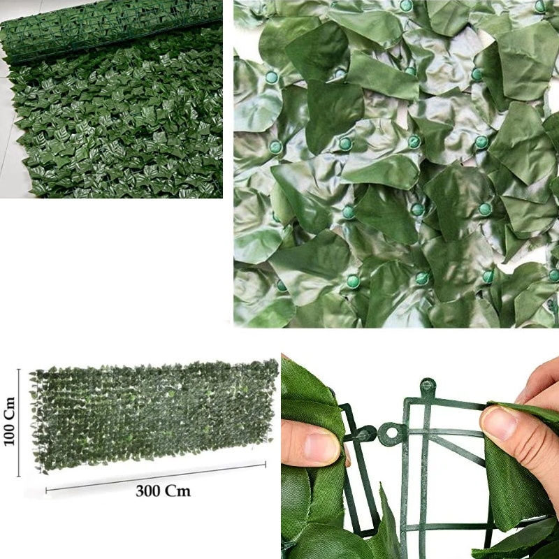 SIEPE EDERA ARTIFICIALE 1x3mt  art.MZ183010A