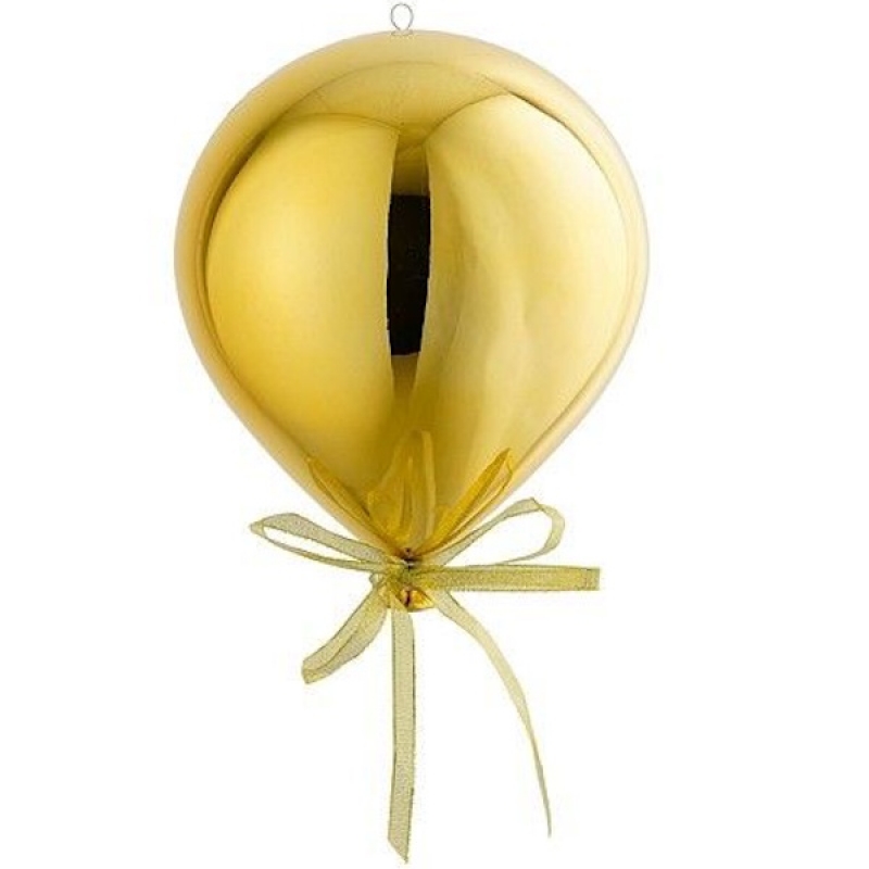  Ornamento palloncino dorato - d20cm  1197996