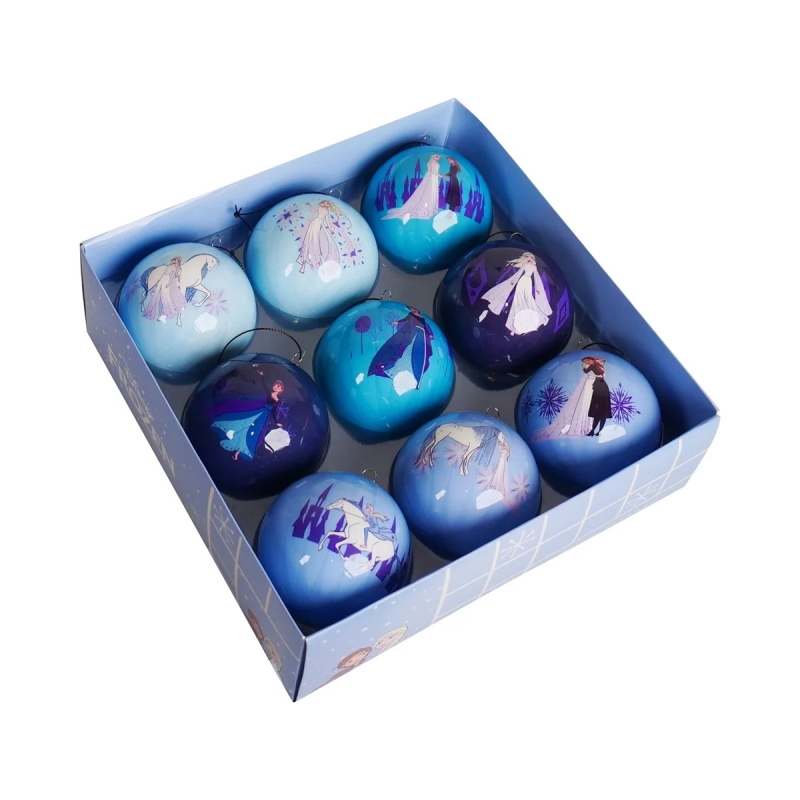 PALLINE FROZEN BOX 9pz . D.75mm  art. DN90960