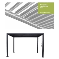 PERGOLA TENERIFE ANTRACITE 3x4mt . M1002-38