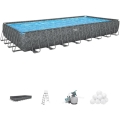 PISCINA FUORI TERRA APX 365 RETTANGOLARE 9.56x4.88x1.32m  art.561KJ