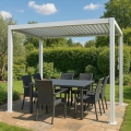 PERGOLA TENERIFE 4x4mt BIANCA M1003-08