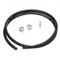 TUBO GAS CON FASCETTE  1.5mt. art 000216