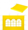 TELI LATERALE PER GAZEBO 3X3 GIALLO