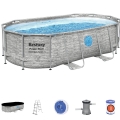 PISCINA  SWIN  OVALE art.56716 MIS. 5.49x2.74x1.22