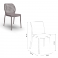SEDIA ARIA TORTORA art.314